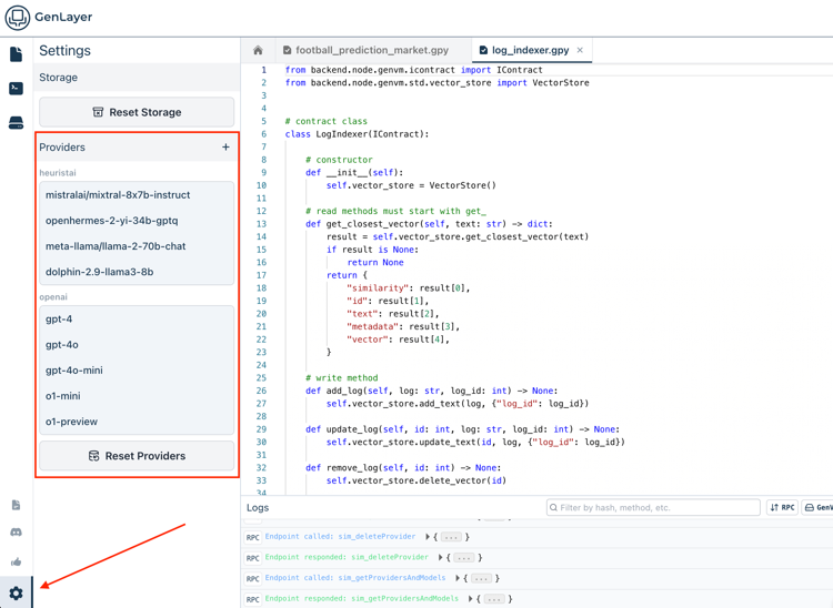 Inference Providers | GenLayer Documentation